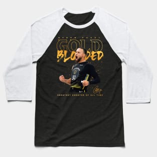 Steph Curry Gold Blooded Baseball T-Shirt